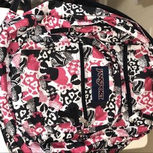 Vintage Retro 2000’s Jansport Backpack💗🖤